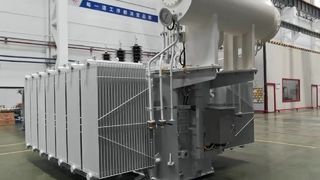 DBF-8Q8a Oil /380V Immersed Power Transformer designed for high capacity power systems delivering en