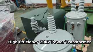 Outdoor Pole-Mounted Distribution Transformer, Single-Phase 37.5kva